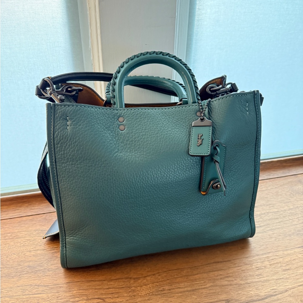 Coach Rogue with Whipstitch Handle